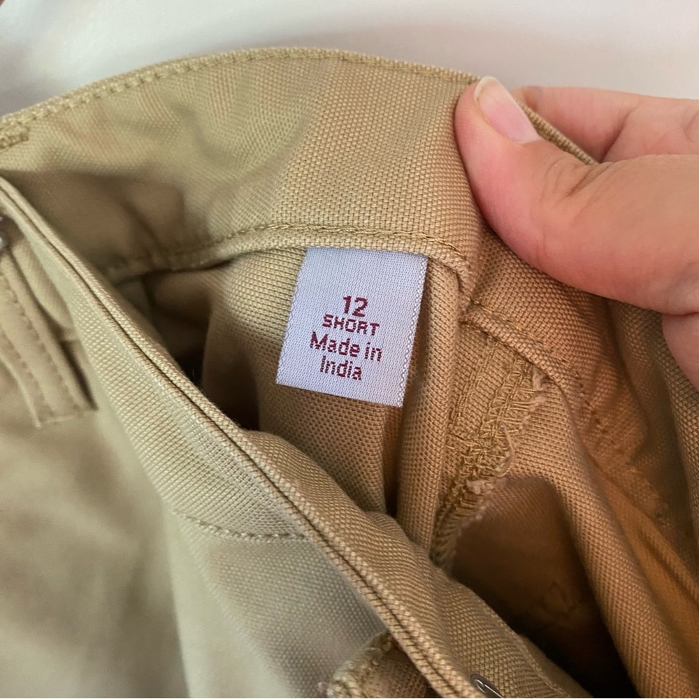 Carhartt Women's Tan Straight Leg Pants Size 12 Short - Picture 9 of 9
